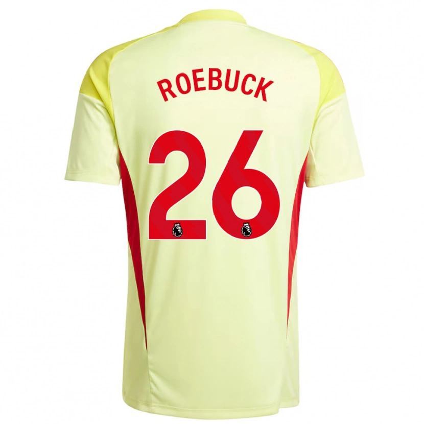 Danxen Donna Ellie Roebuck #26 Maglia Gara Portiere Giallo Chiaro 2025/26 Maglietta