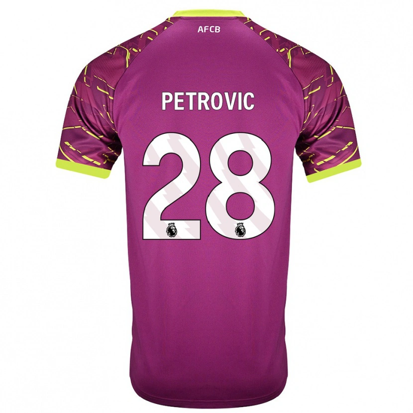 Danxen Donna Djordje Petrovic #28 Maglia Gara Portiere Magenta Scuro 2025/26 Maglietta