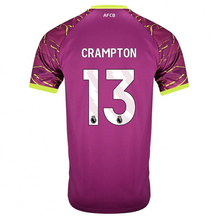 Danxen Donna Kai Crampton #13 Maglia Gara Portiere Magenta Scuro 2025/26 Maglietta