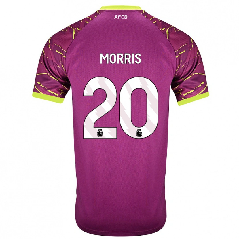 Danxen Donna Caitlin Morris #20 Maglia Gara Portiere Magenta Scuro 2025/26 Maglietta