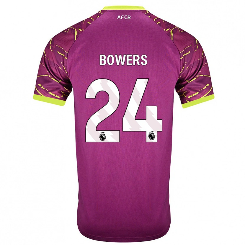 Danxen Donna Kelci Bowers #24 Maglia Gara Portiere Magenta Scuro 2025/26 Maglietta