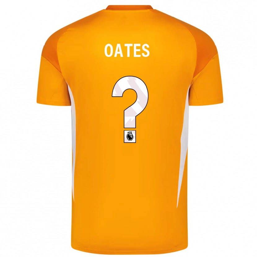 Danxen Donna Charlotte Oates #0 Maglia Gara Portiere Arancio Bianco 2025/26 Maglietta
