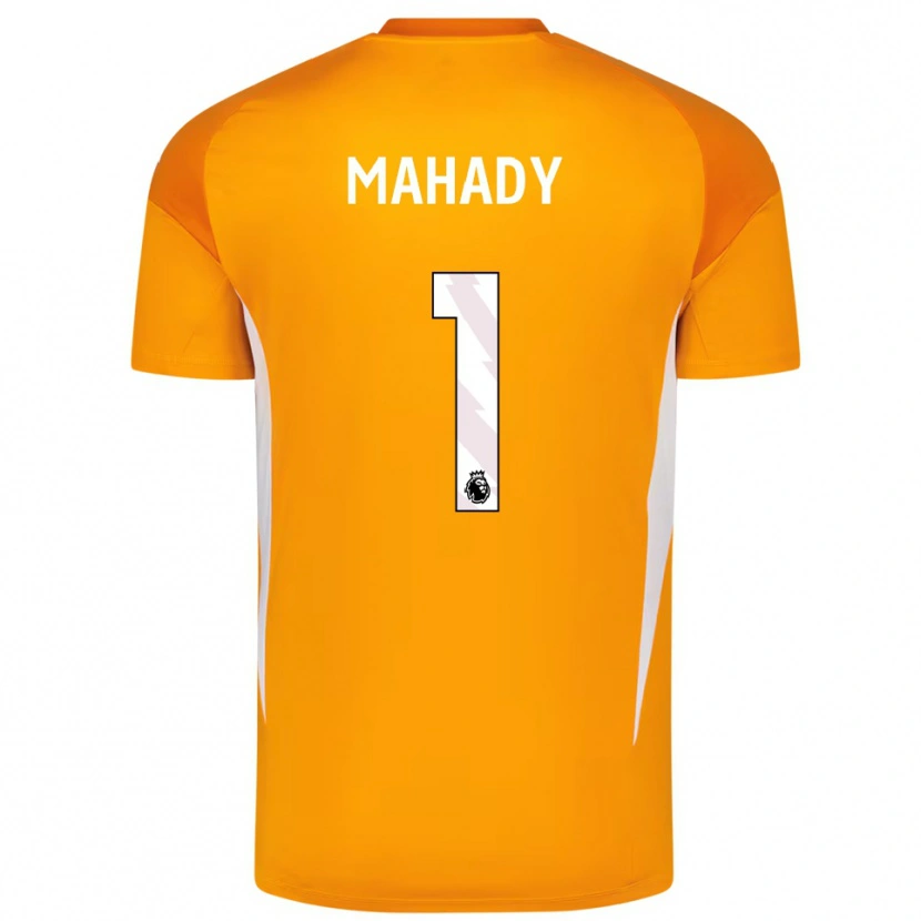 Danxen Donna Rory Mahady #1 Maglia Gara Portiere Arancio Bianco 2025/26 Maglietta