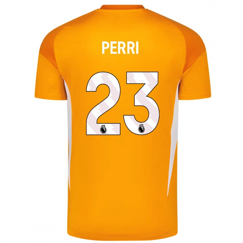 Danxen Donna Lucas Perri #23 Maglia Gara Portiere Arancio Bianco 2025/26 Maglietta