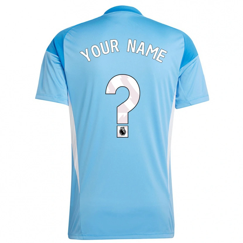 Danxen Donna Fulham FC Maglia Gara Portiere Bianco Blu 2025/26 Maglietta