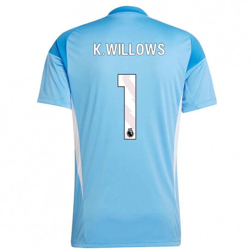 Danxen Donna Keehan Willows #1 Maglia Gara Portiere Bianco Blu 2025/26 Maglietta