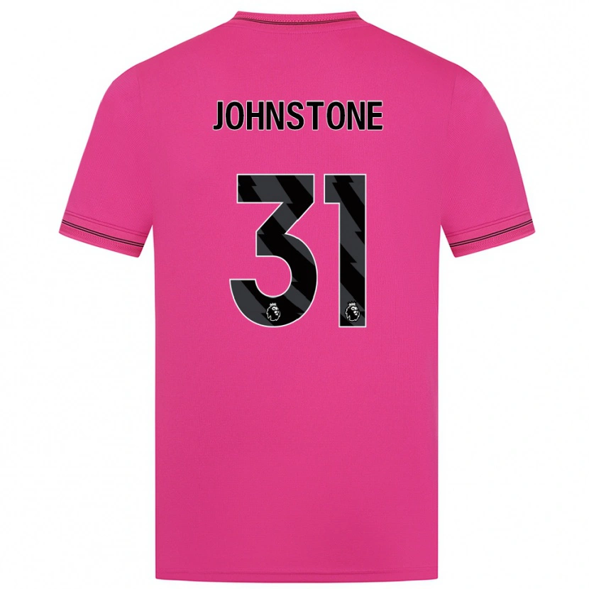 Danxen Donna Sam Johnstone #31 Maglia Gara Portiere Magenta Nero 2025/26 Maglietta
