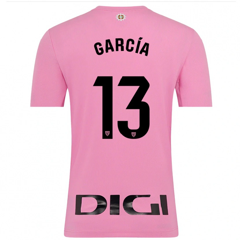 Danxen Donna Simón García #13 Maglia Gara Portiere Rosa Nero 2025/26 Maglietta
