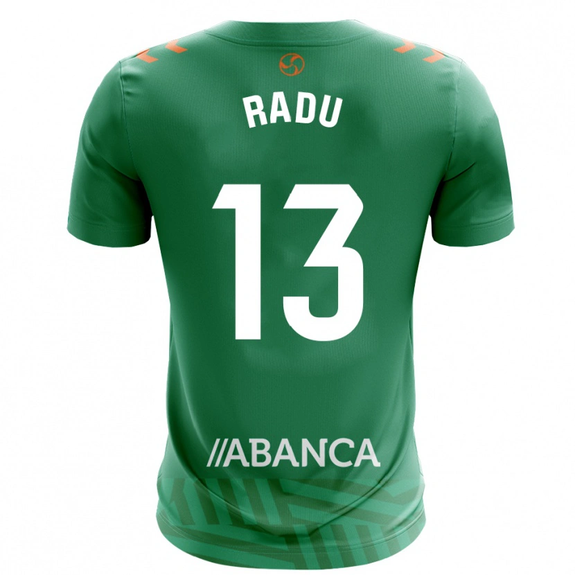 Danxen Donna Ionuț Radu #13 Maglia Gara Portiere Verde Bianco 2025/26 Maglietta