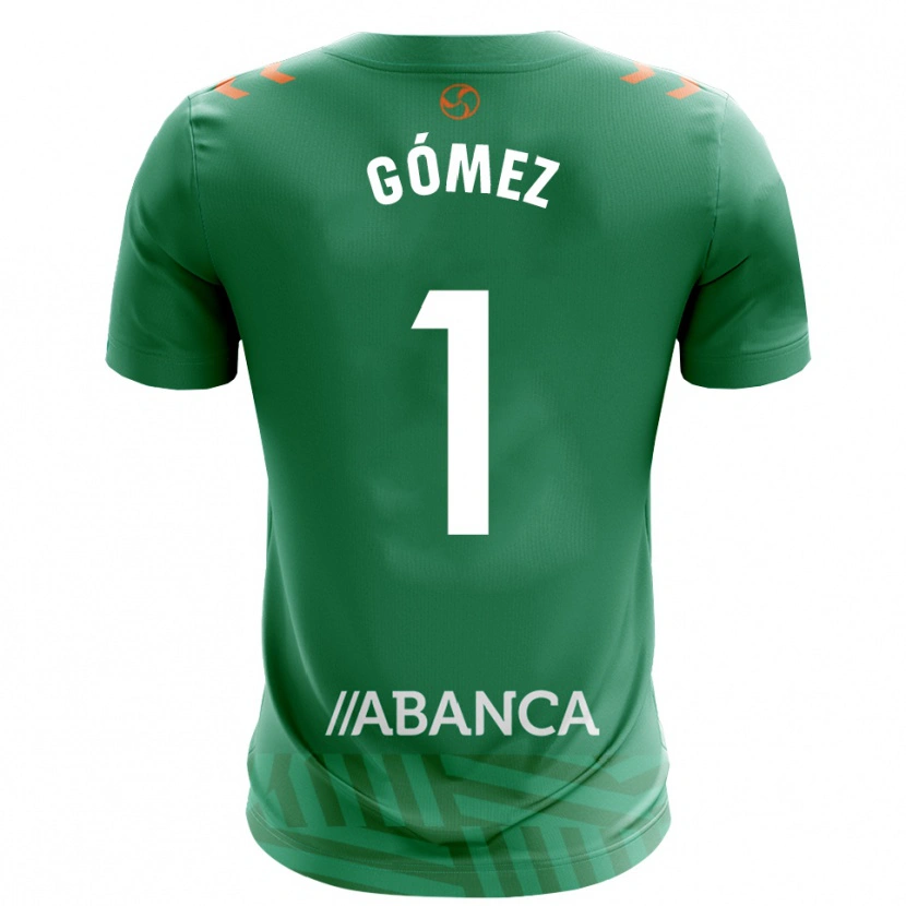 Danxen Donna Nuria Gómez #1 Maglia Gara Portiere Verde Bianco 2025/26 Maglietta
