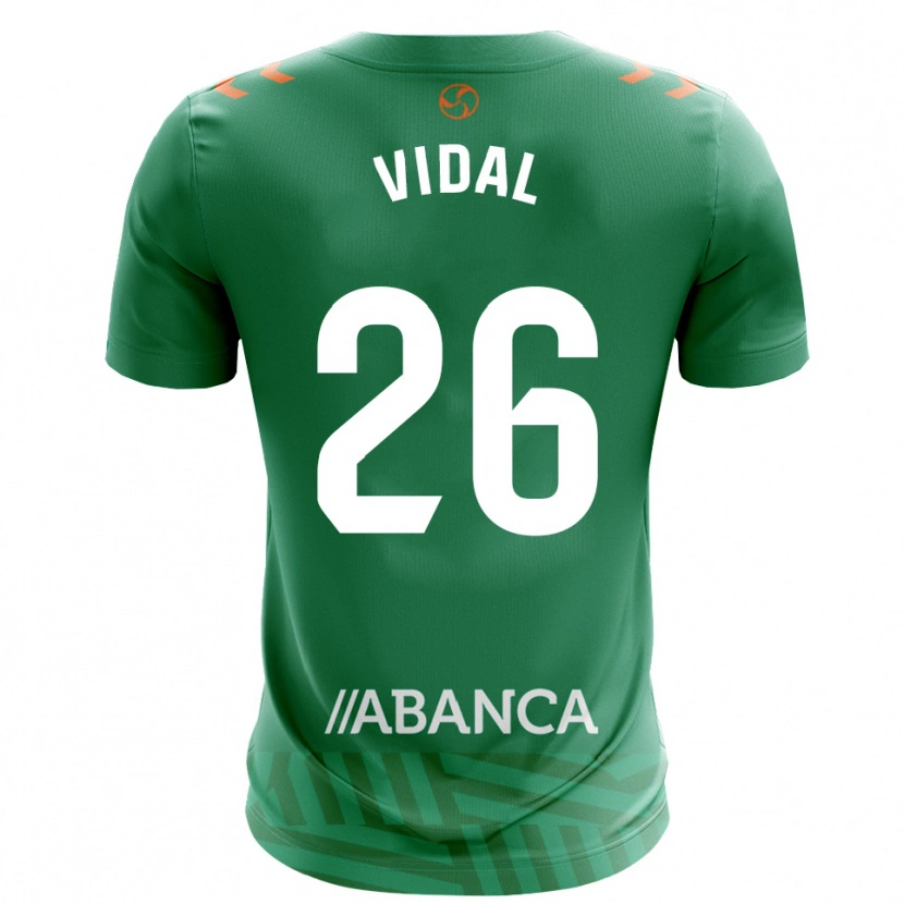 Danxen Donna Marc Vidal #26 Maglia Gara Portiere Verde Bianco 2025/26 Maglietta