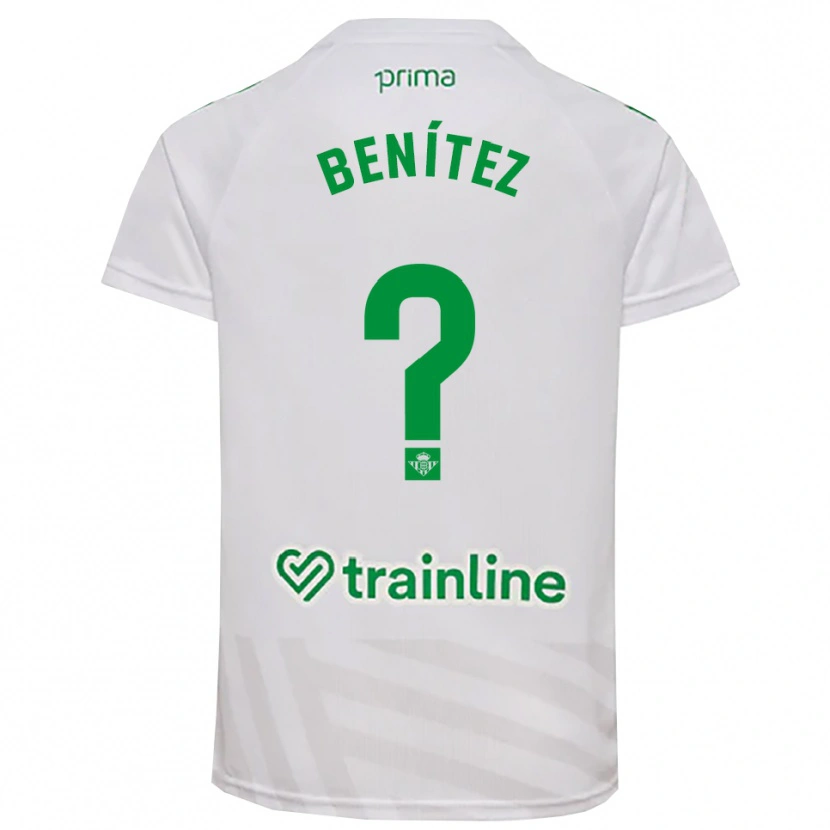 Danxen Donna David Benítez #0 Maglia Gara Portiere Verde Bianco 2025/26 Maglietta