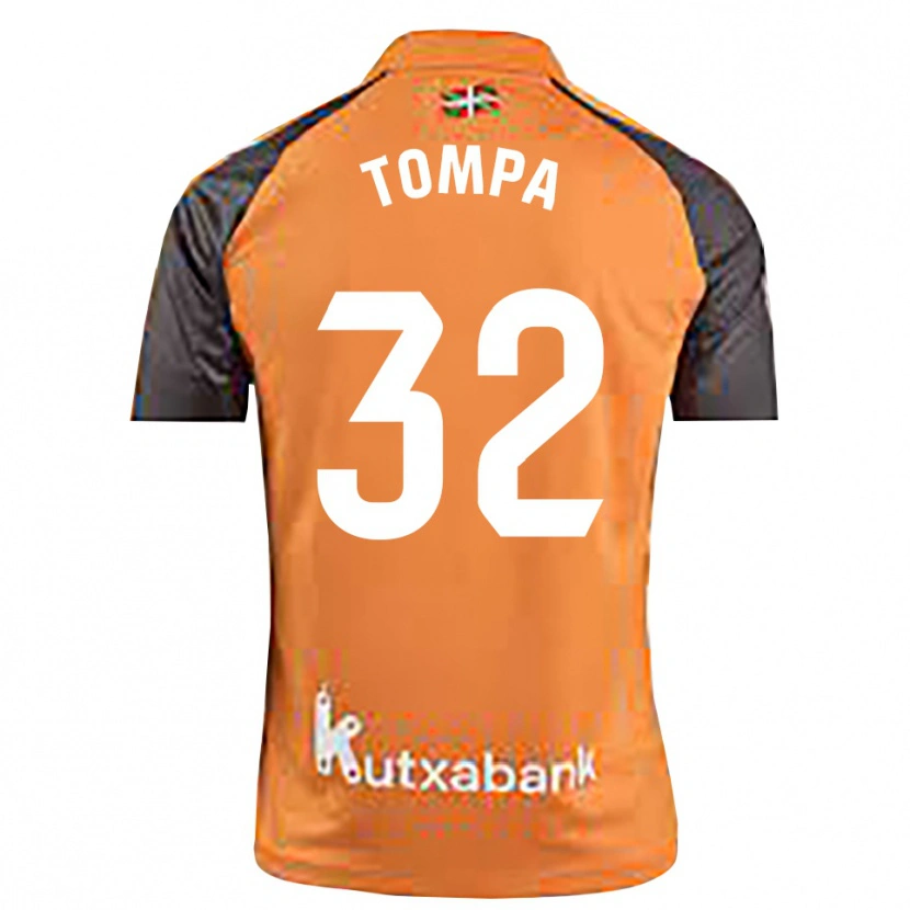 Danxen Donna Ákos Tompa #32 Maglia Gara Portiere Nero Arancio 2025/26 Maglietta