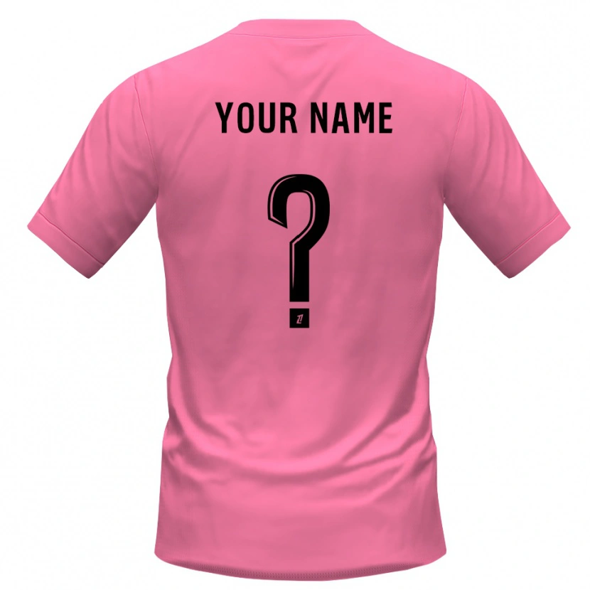 Danxen Donna LOSC Lille Maglia Gara Portiere Rosa Nero 2025/26 Maglietta