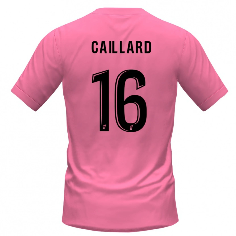 Danxen Donna Marc-Aurèle Caillard #16 Maglia Gara Portiere Rosa Nero 2025/26 Maglietta