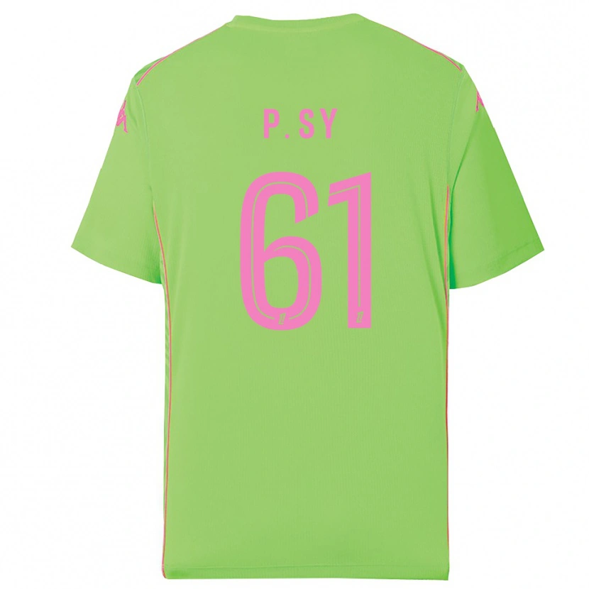 Danxen Donna Pape Sy #61 Maglia Gara Portiere Verde Pallido 2025/26 Maglietta