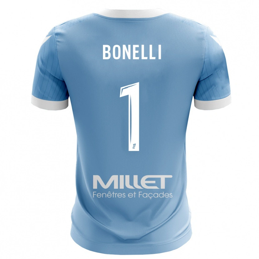 Danxen Donna Lucas Bonelli #1 Maglia Gara Portiere Azzurro Chiaro 2025/26 Maglietta