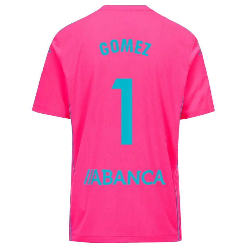 Danxen Donna Yohana Gómez #1 Maglia Gara Portiere Rosa Profondo Nero 2025/26 Maglietta