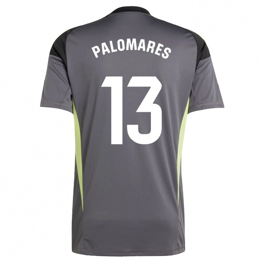 Danxen Donna Juanpa Palomares #13 Maglia Gara Portiere Grigio Scuro Nero 2025/26 Maglietta
