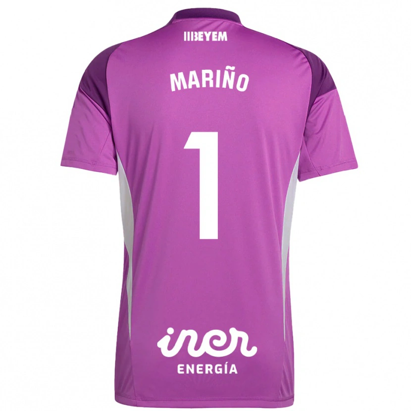 Danxen Donna Diego Mariño #1 Maglia Gara Portiere Viola Lilla 2025/26 Maglietta