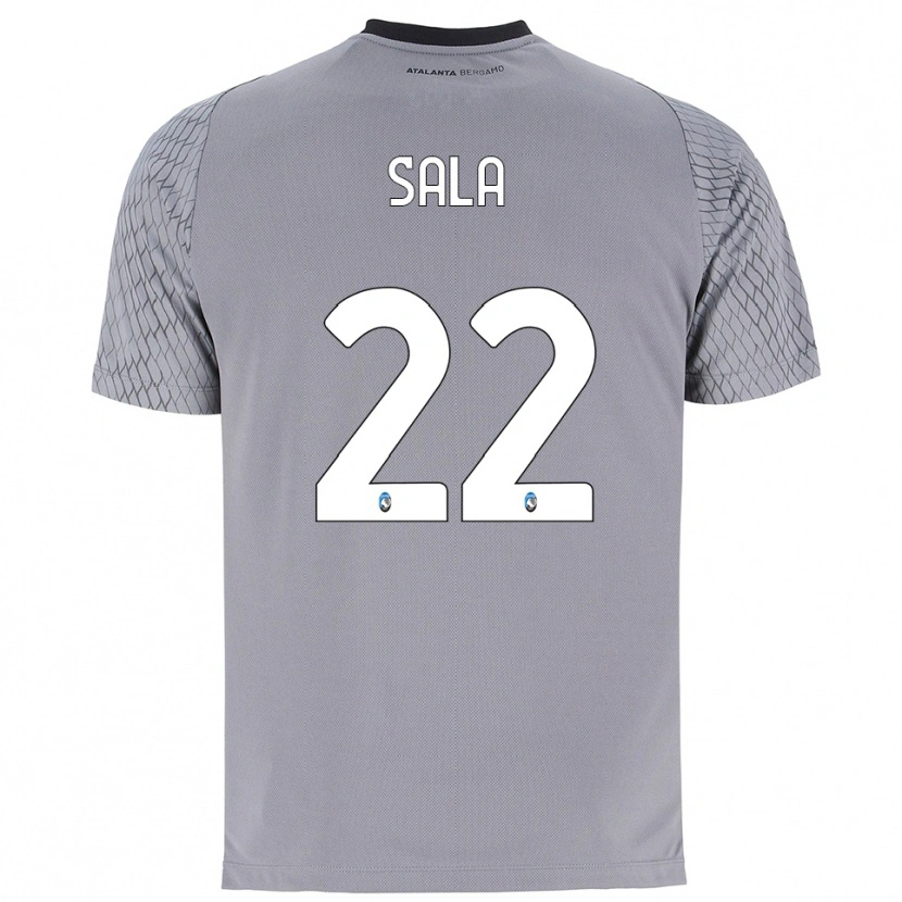 Danxen Donna Lorenzo Sala #22 Maglia Gara Portiere Grigio Blu Rosso 2025/26 Maglietta