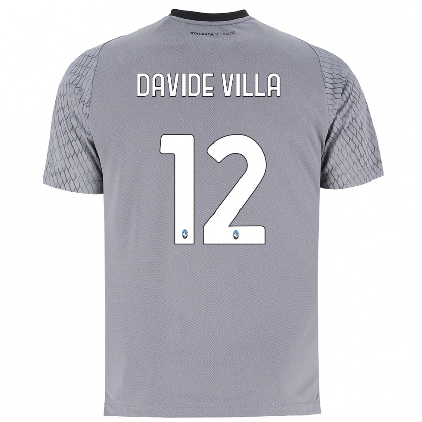 Danxen Donna Matteo Davide Villa #12 Maglia Gara Portiere Grigio Blu Rosso 2025/26 Maglietta