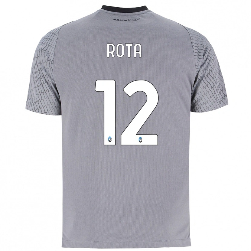 Danxen Donna Nicolò Rota #12 Maglia Gara Portiere Grigio Blu Rosso 2025/26 Maglietta