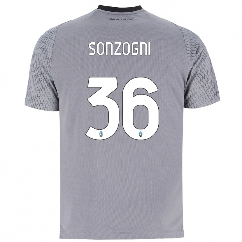 Danxen Donna Mattia Sonzogni #36 Maglia Gara Portiere Grigio Blu Rosso 2025/26 Maglietta