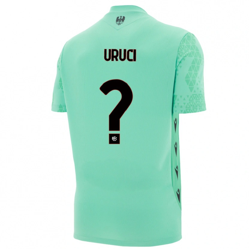 Danxen Donna Klejton Uruci #0 Maglia Gara Portiere Blu Menta Nero 2025/26 Maglietta