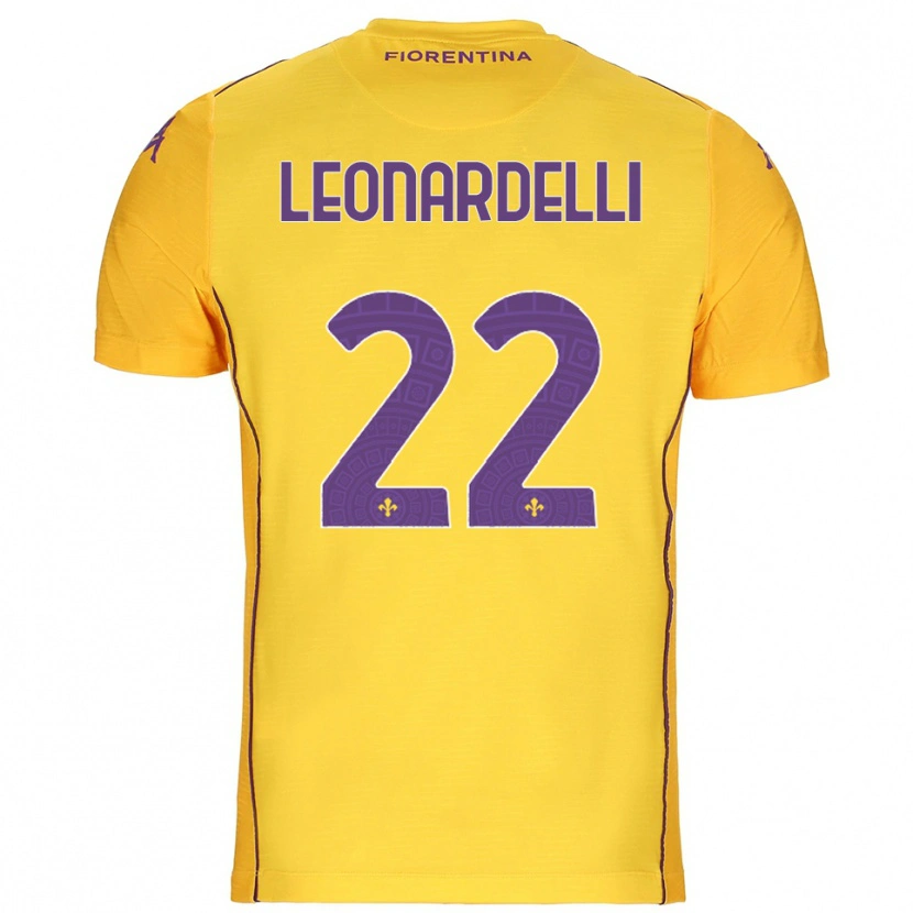 Danxen Donna Pietro Leonardelli #22 Maglia Gara Portiere Arancione Giallo Viola 2025/26 Maglietta