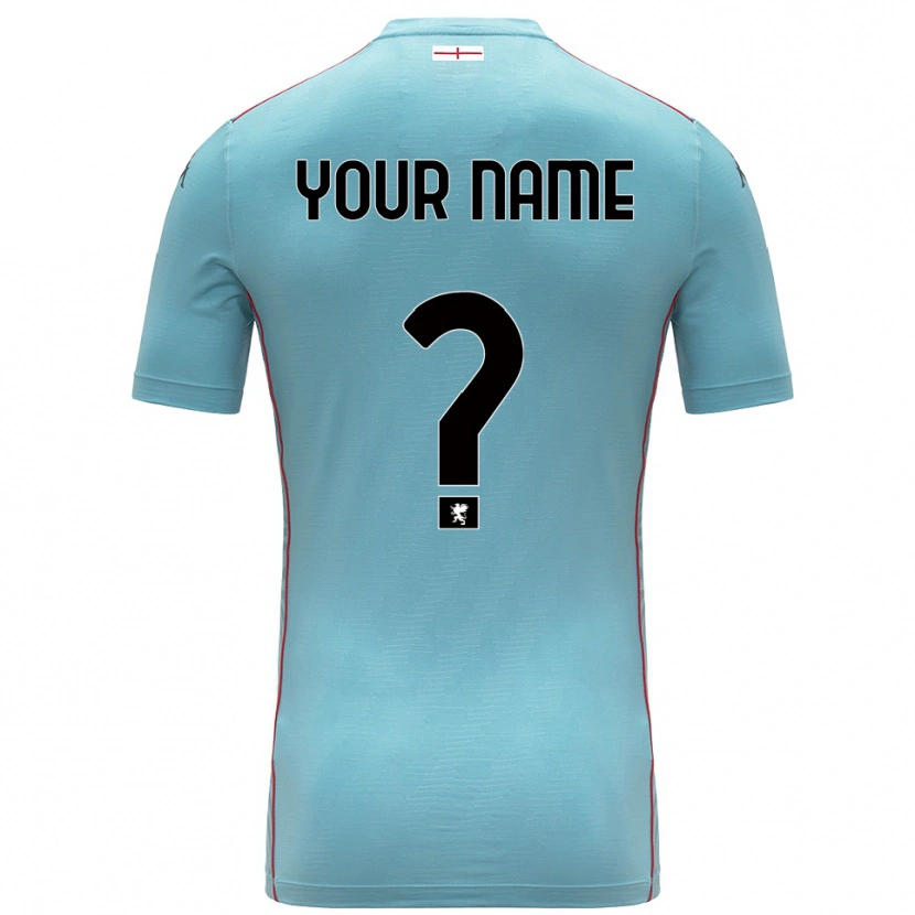 Danxen Donna Genoa CFC Maglia Gara Portiere Blu Grigio 2025/26 Maglietta