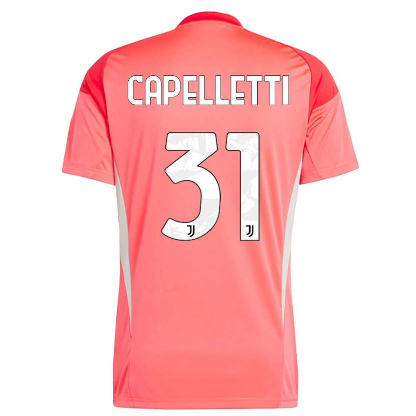 Danxen Donna Alessia Capelletti #31 Maglia Gara Portiere Rosso Arancione 2025/26 Maglietta