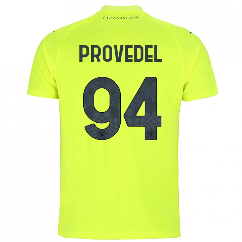 Danxen Donna Ivan Provedel #94 Maglia Gara Portiere Verde Fluorescente 2025/26 Maglietta