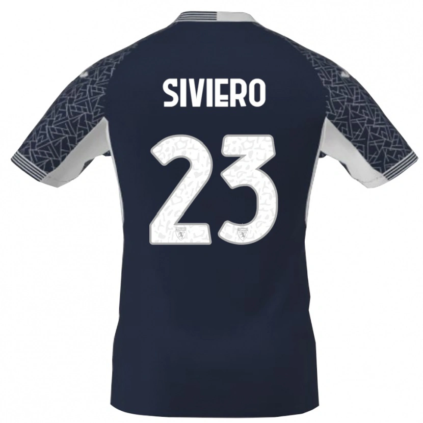 Danxen Donna Lapo Siviero #23 Maglia Gara Portiere Blu Nero Bianco 2025/26 Maglietta