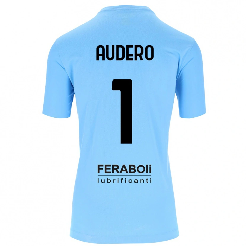 Danxen Donna Emil Audero #1 Maglia Gara Portiere Azzurro Nero 2025/26 Maglietta