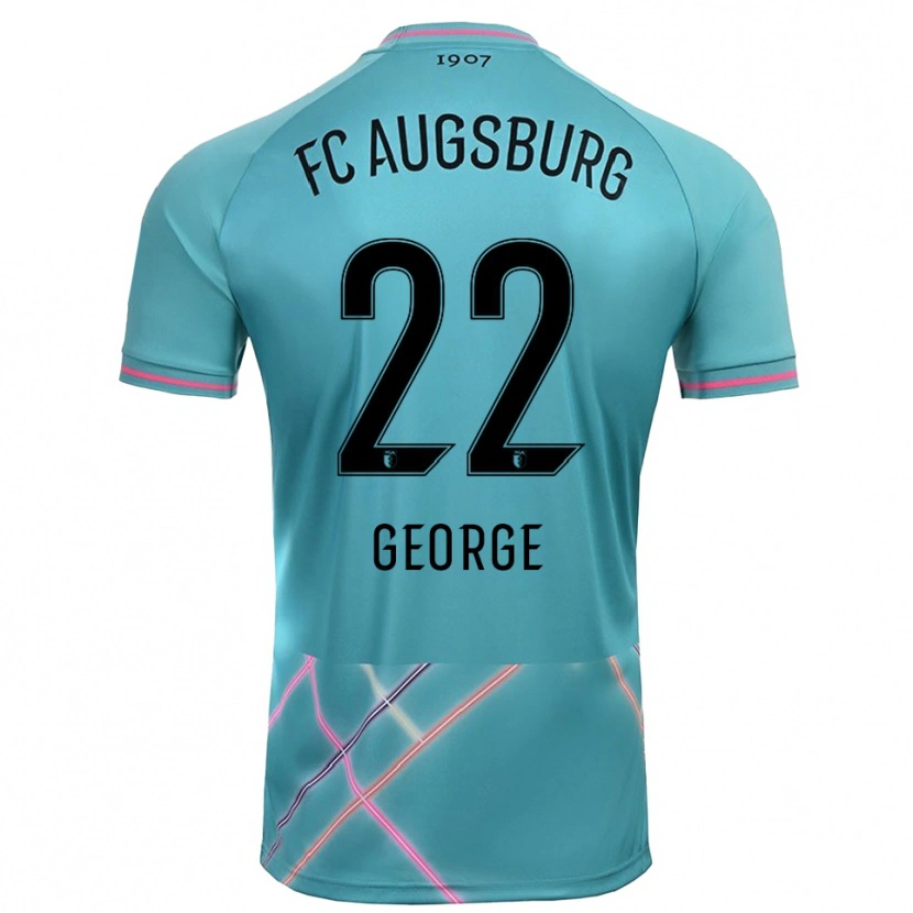 Danxen Donna Noah George #22 Maglia Gara Portiere Verde Mare Chiaro 2025/26 Maglietta