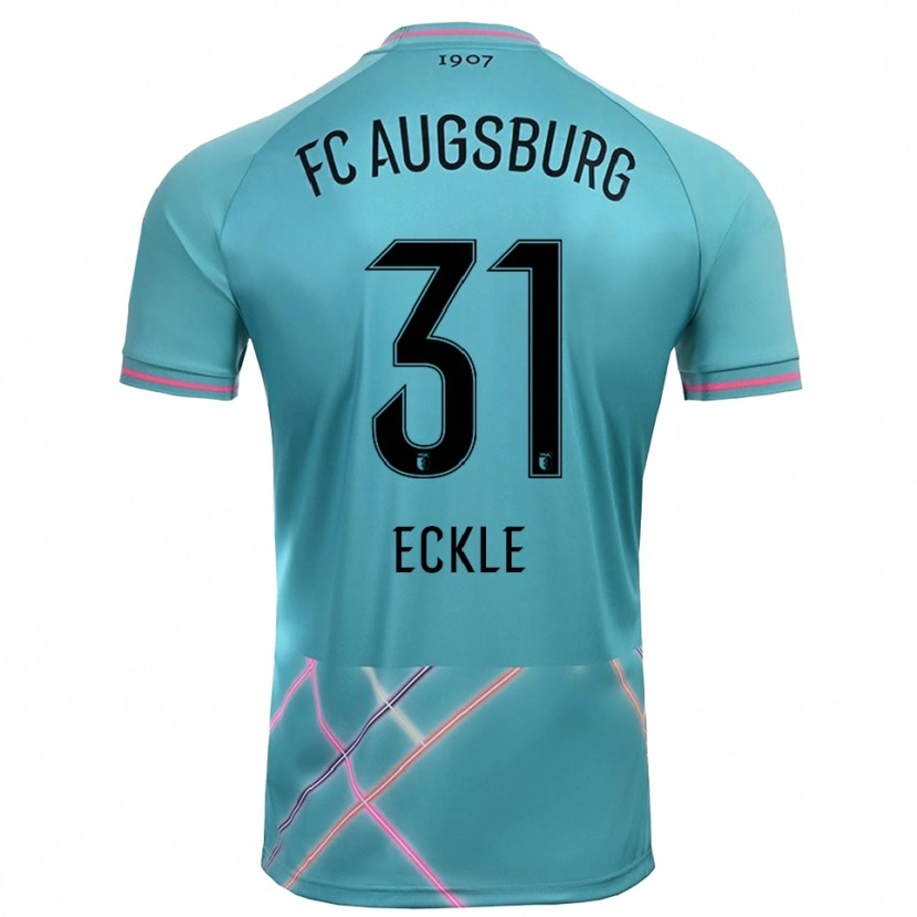 Danxen Donna Philipp Eckle #31 Maglia Gara Portiere Verde Mare Chiaro 2025/26 Maglietta