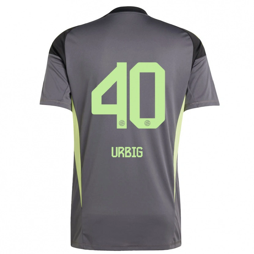 Danxen Donna Jonas Urbig #40 Maglia Gara Portiere Nero Verde Giallo 2025/26 Maglietta