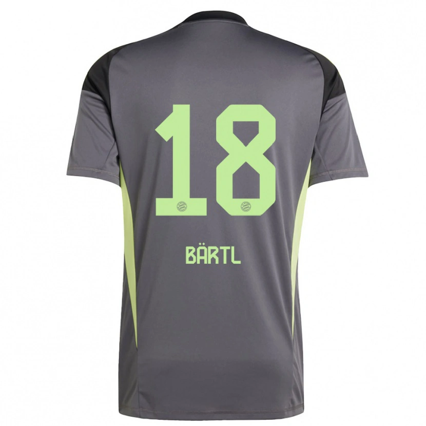Danxen Donna Jannis Bärtl #18 Maglia Gara Portiere Nero Verde Giallo 2025/26 Maglietta