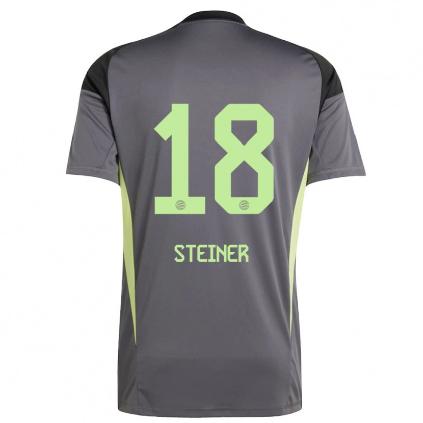 Danxen Donna Michael Steiner #18 Maglia Gara Portiere Nero Verde Giallo 2025/26 Maglietta
