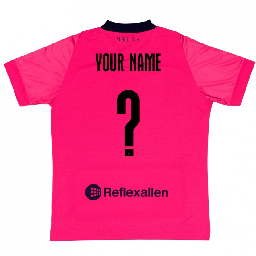 Danxen Donna Modena FC Maglia Gara Portiere Rosa Intenso Nero 2025/26 Maglietta