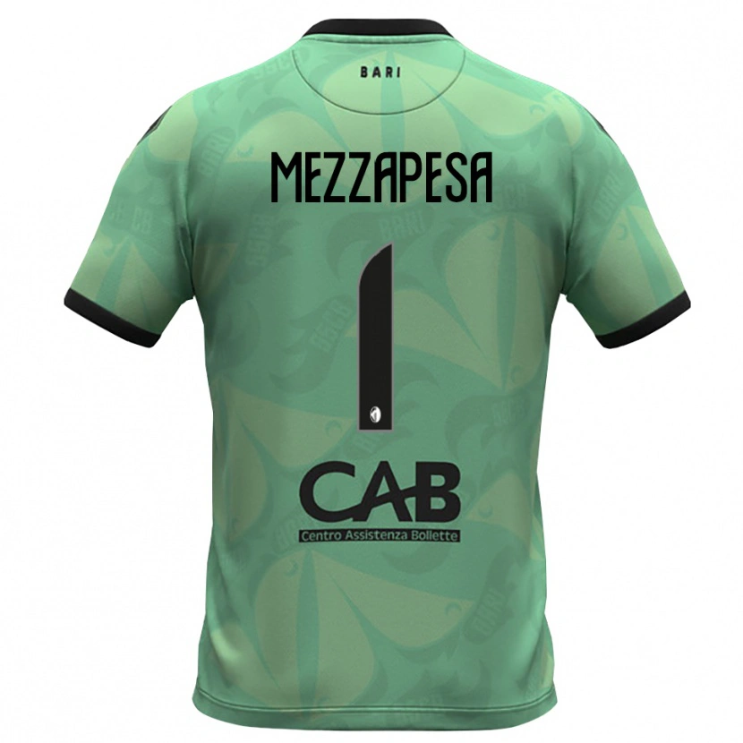 Danxen Donna Alessandro Mezzapesa #1 Maglia Gara Portiere Verde Mare Scuro 2025/26 Maglietta