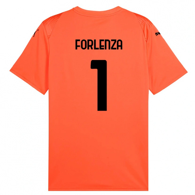 Danxen Donna Carlo Forlenza #1 Maglia Gara Portiere Arancio Nero 2025/26 Maglietta