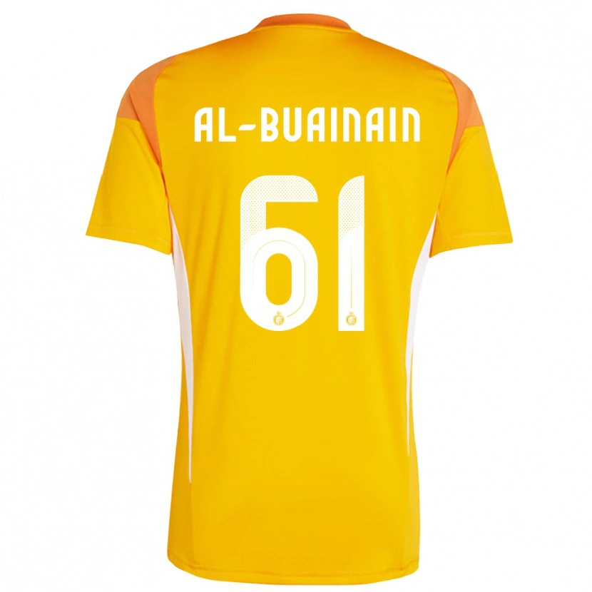 Danxen Donna Mubarak Al-Buainain #61 Maglia Gara Portiere Arancio Giallo Bianco 2025/26 Maglietta