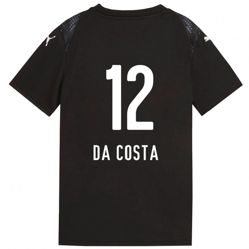Danxen Donna Paulo da Costa #12 Maglia Gara Portiere Oro Nero 2025/26 Maglietta