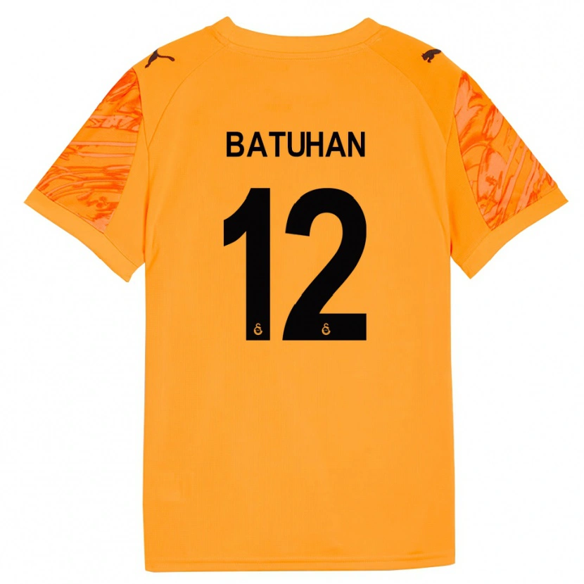 Danxen Donna Batuhan Şen #12 Maglia Gara Portiere Arancio Scuro Nero 2025/26 Maglietta