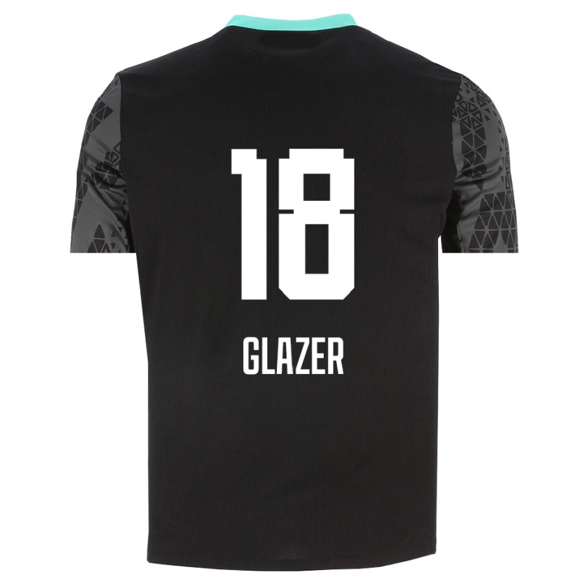 Danxen Donna Omri Glazer #18 Maglia Gara Portiere Grigio Scuro Nero 2025/26 Maglietta