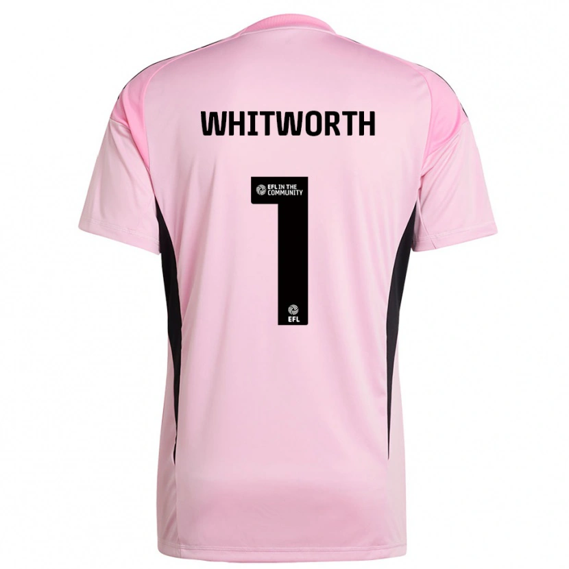 Danxen Donna Joe Whitworth #1 Maglia Gara Portiere Nero Rosa 2025/26 Maglietta