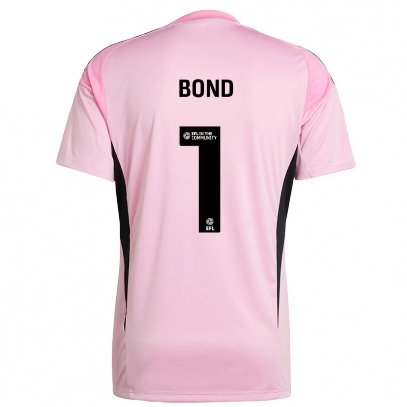 Danxen Donna Abbi Bond #1 Maglia Gara Portiere Nero Rosa 2025/26 Maglietta