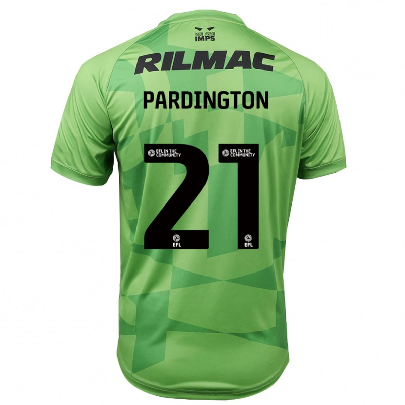 Danxen Donna Jamie Pardington #21 Maglia Gara Portiere Verde Chiaro 2025/26 Maglietta